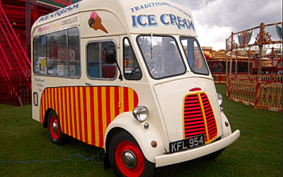 Mick Jagger’s £100,000 Bid For A J-Type Ice Cream Van