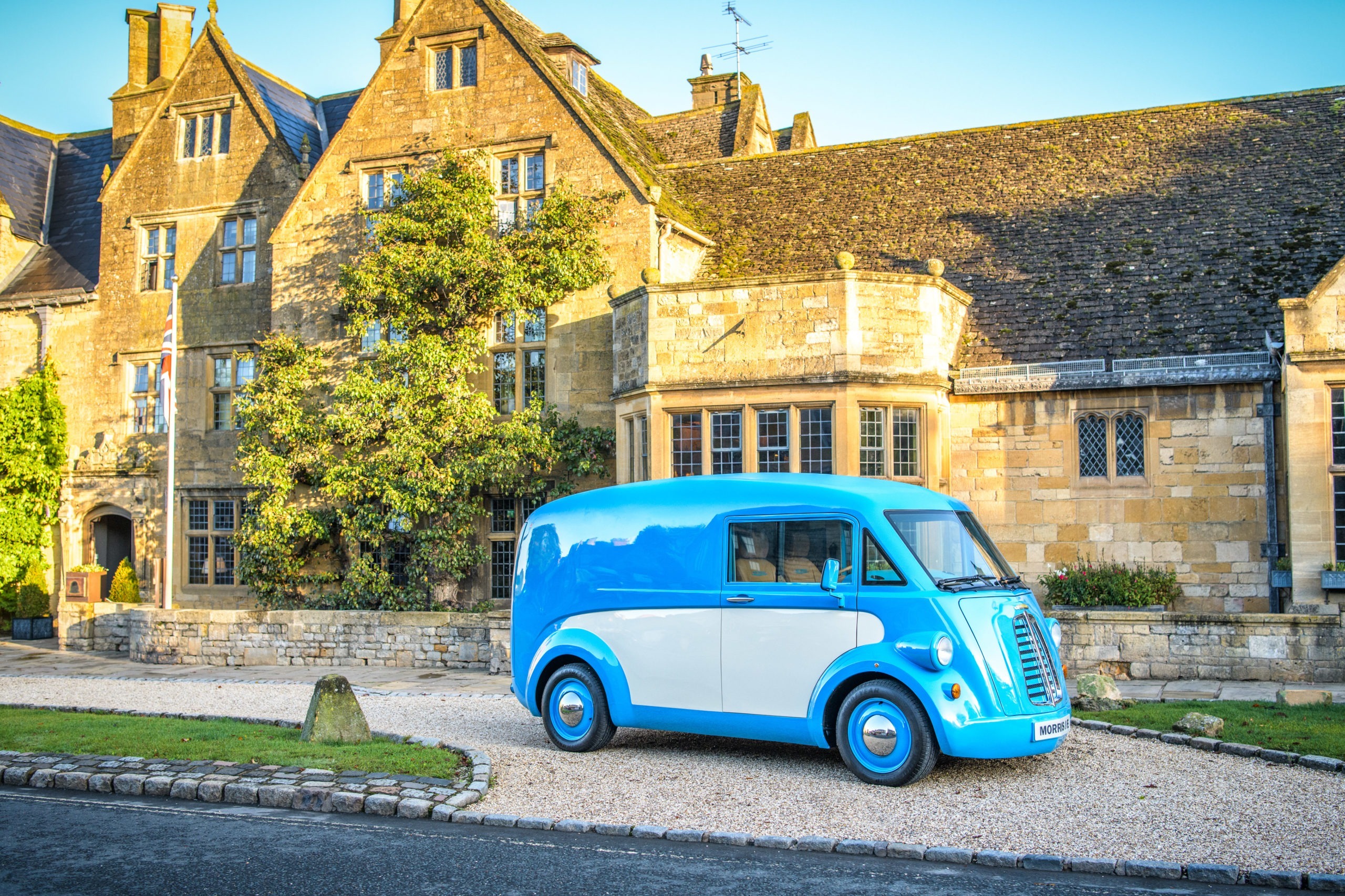 Morris JE in London to Brighton EV Rally