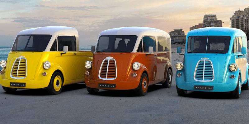 The Morris Commercial, Morris JE, Morris Pickup and Morris Minibus