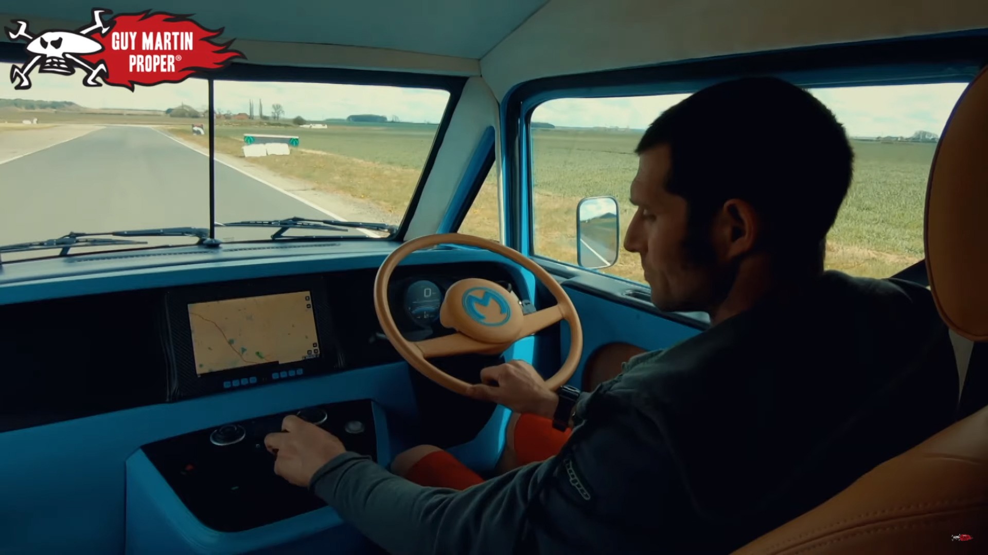 Guy Martin driving JE1 