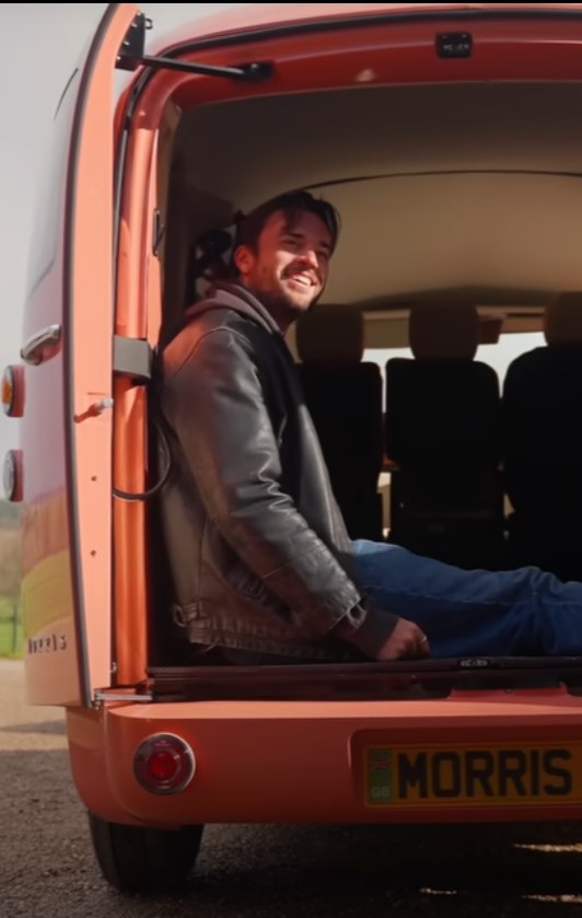 Jack Scarlett in the back of JE2 at Ragley Hall